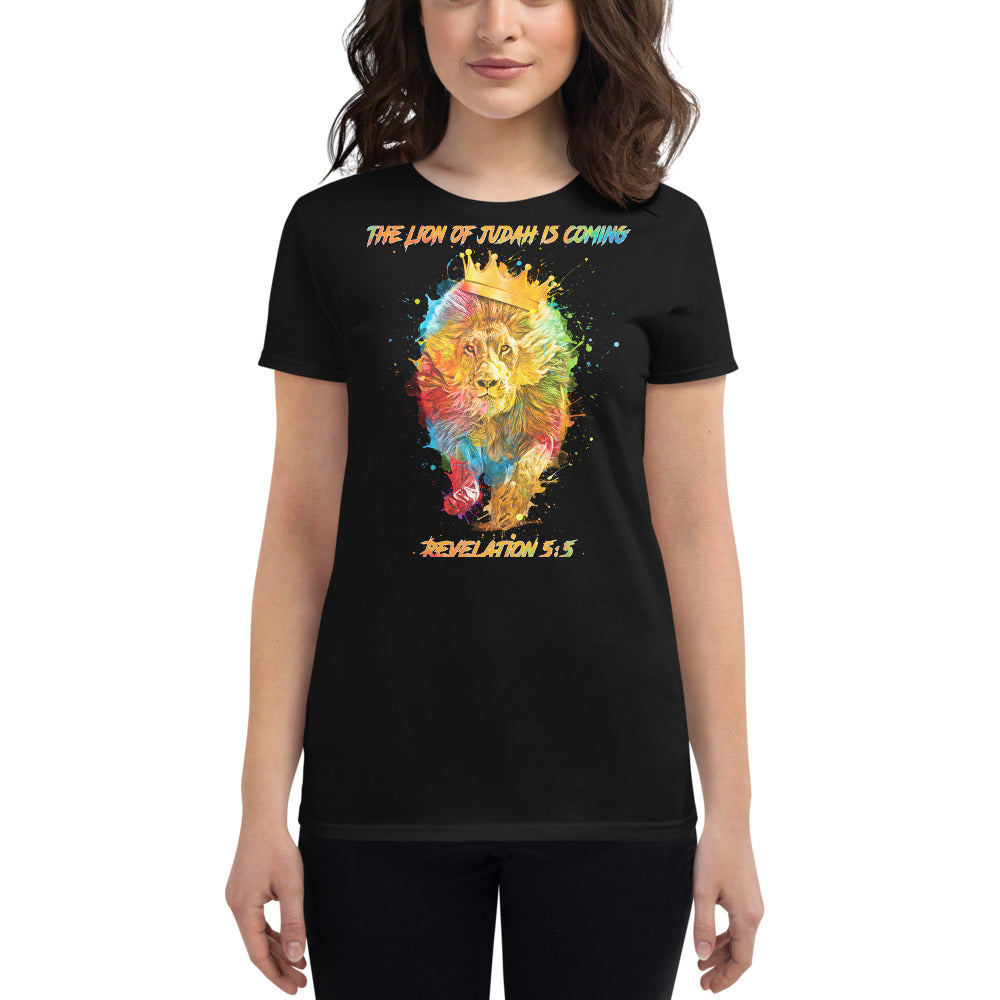Lion of Judah Women's short sleeve t-shirt