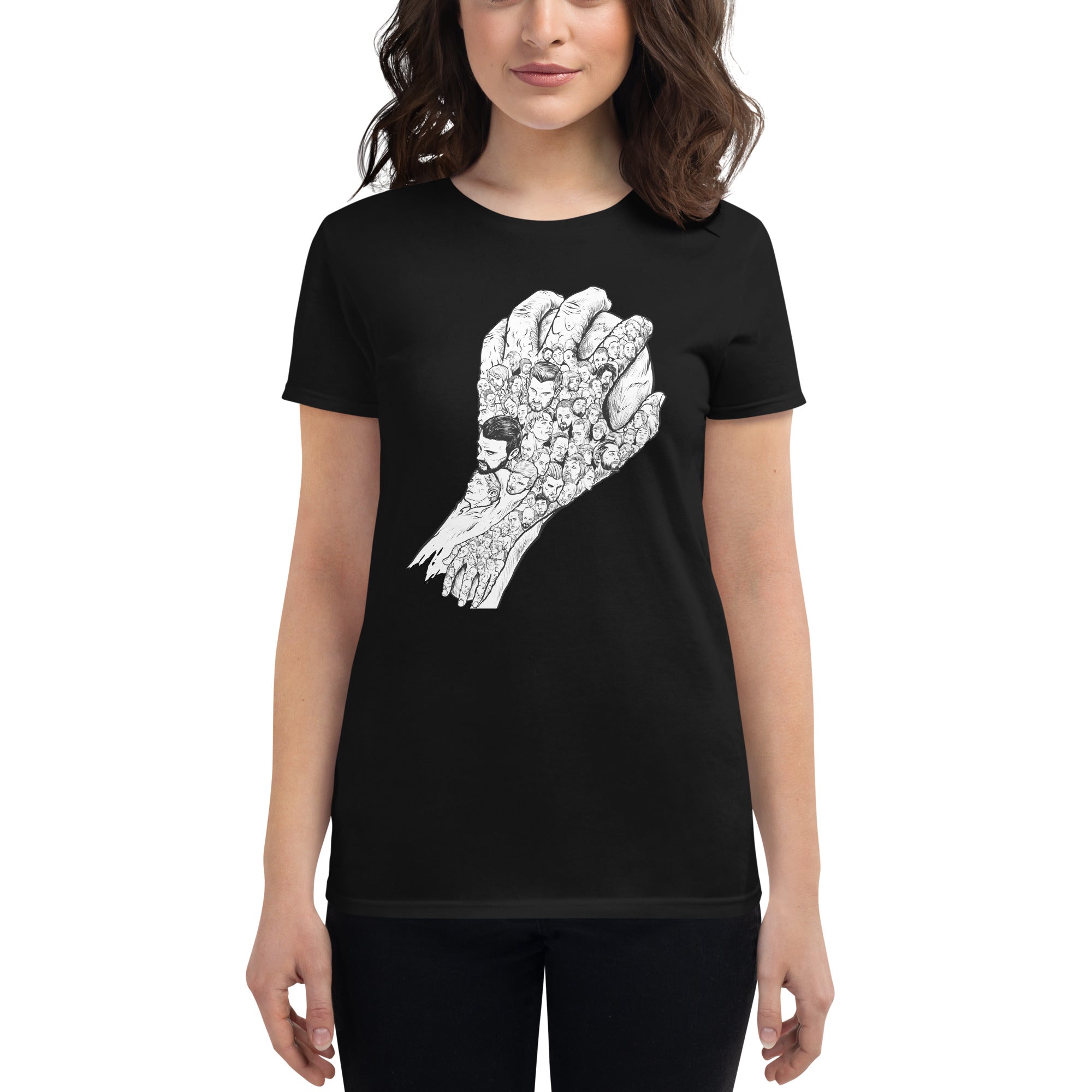 Hand and Face Women's short sleeve t-shirt