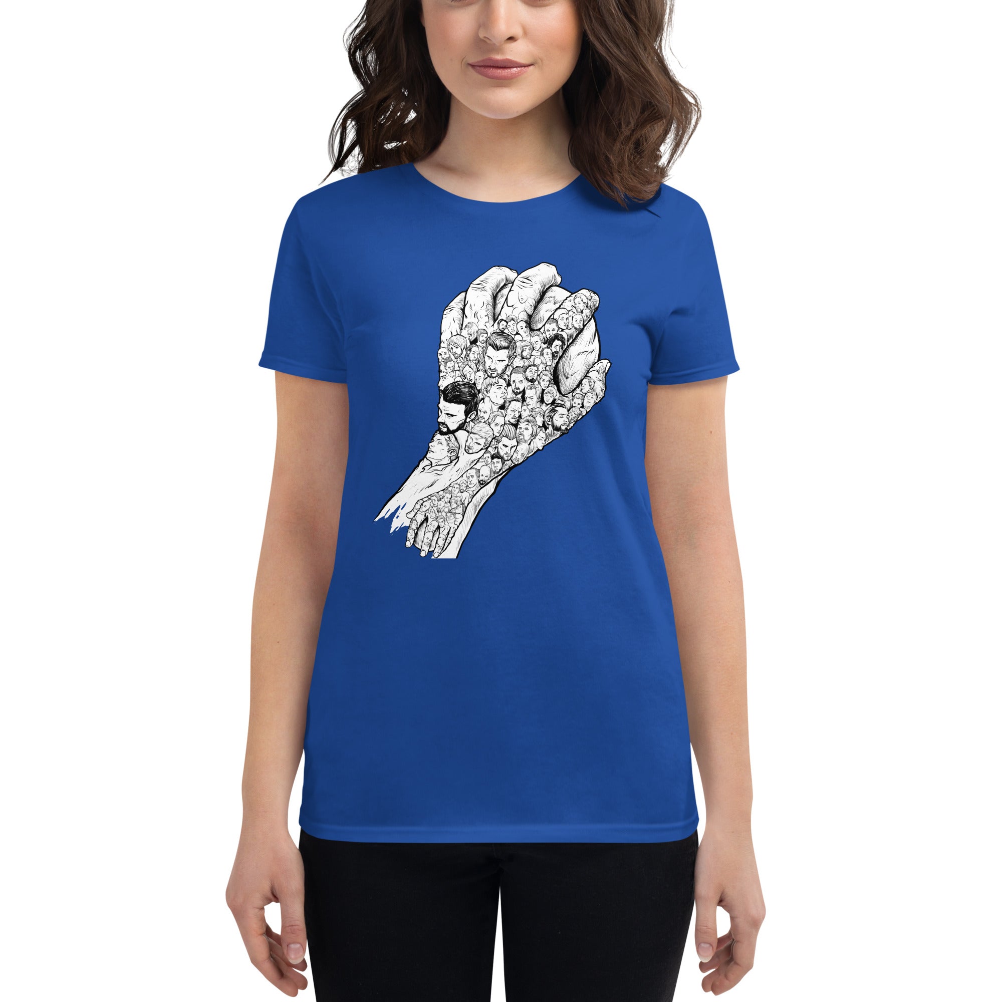 Hand and Face Women's short sleeve t-shirt